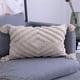 thumbnail image 1 of 1 pieza de funda de almohada Boho, almohada de algodón, funda de almohada con mechones marroquíes para sofá, dormitorio, sala de estar Ormromra MZQ-0230-1, 1 of 4