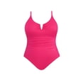 thumbnail image 5 of Time and Tru Women's V Wire Swimsuit, 1-Piece, Sizes XS-3X, 5 of 5