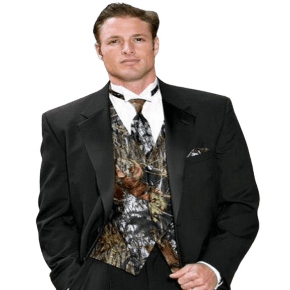 Men's Camouflage ~ Camo Vested Tuxedo Tux In 3 Options By Alberto Nardoni Brand Designer
