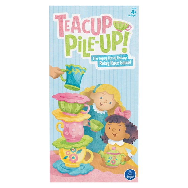 Juego de mesa Educational Insights Teacup Pile-Up! Niños mayores de 4 años