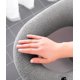 thumbnail image 4 of Funda para asiento de inodoro, multicolor, protección cálida, gruesa y suave, lavable y compatible con todos los asientos de inodoro (gris) kaili Sencillez, 4 of 5