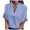 Blue, variant on Women Blouses Bloused Tops Women Oversize Flannel Shirt Fitted Yoga Exercise T Shirts Loose Fit Long Sleeve Shirt Dress plus Size Work Shirts for 3x Tall Womens V Neck Blouse Ladies Red 2XL