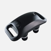 TRAKK Multi-Functional Handheld Full Body Massager with 4 Interchangeable Percussion Heads, Rechargeable Cordless, Multiple Speed Settings, Ergonomic Handles, 1 Count