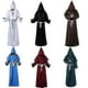 thumbnail image 2 of Disfraz de Halloween Disfraz antiguo Túnica de monje medieval Disfraz de monje Disfraz de mago Sacerdote Cos Costume_x, 2 of 5