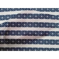 thumbnail image 4 of oneOone Cotton Poplin Navy Blue Fabric Diamond Geometric Fabric For Sewing Printed Craft Fabric By The Yard 56 Inch Wide, 4 of 4