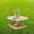 lanema Outdoor Portable Mini Folding Picnic Table with Glass Holder ...