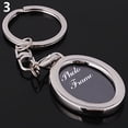 thumbnail image 1 of MesaSe Creative Mini Heart Square Round Oval Insert Photo Frame Rotary Keychain Keyring, 1 of 8