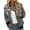 Gray, variant on ChaoHeng Womens Jackets Lightweight with Hood Fashion Trendy,Women's Casual Fashion Printed Pocket Zippered Coat(Gray,XXXL)