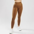 thumbnail image 2 of Sngxgn Womens Yoga Leggings for Workout Stretchy Tights High Waist(Khaki,L), 2 of 8