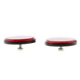 thumbnail image 5 of Zxpjkyu 1 Pair Motorcycle Round Reflector Plate Universal for MotorBike ATV Dirt Bike 2PCS Red, 5 of 9