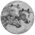 thumbnail image 2 of Addison Rugs Chantille Indoor/Outdoor Transitional Animal Gray Washable Round Rug, 8' x 8', 2 of 6