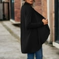thumbnail image 4 of Vedolay Women Long Cardigan Lightweight Long Sleeve Open Front Sweater Cardigan Black,S, 4 of 5