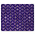 thumbnail image 1 of Abstract Mouse Pad, Geometric Pattern of Rhombuses with Circles Symmetric Beauty Image, Rectangle Non-Slip Rubber Mousepad, Indigo Multicolor, by Ambesonne, 1 of 2