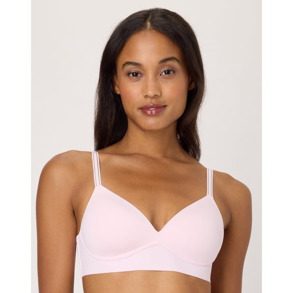 Maidenform Barely There Full Coverage Wireless Bra Ballerina Slipper L Women's