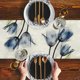 thumbnail image 2 of Blue Tulip Table Runner,Flower Floral Table Runner,Summer Printing Flower Table Runner Decoration, 2 of 4