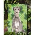 thumbnail image 3 of Carolines Treasures CK1802GF Shamrocks Irish Wolfhound Garden Size Flag, 3 of 3