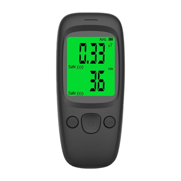 EMF Tester Dosimeter Temperature Durable Professional for Testing with Backlight