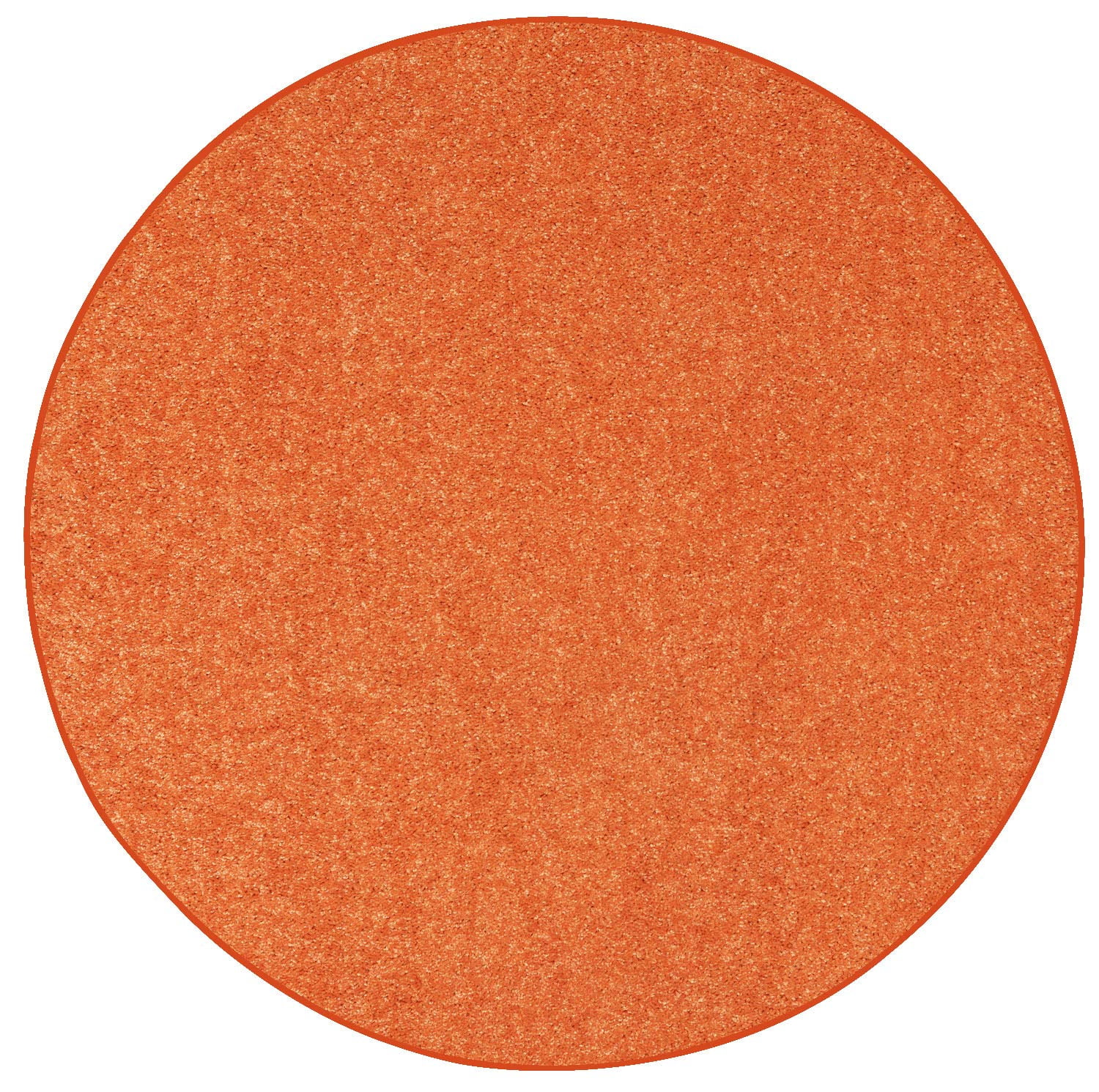 Bright House Solid Color Area Rug Orange 5' x 8'