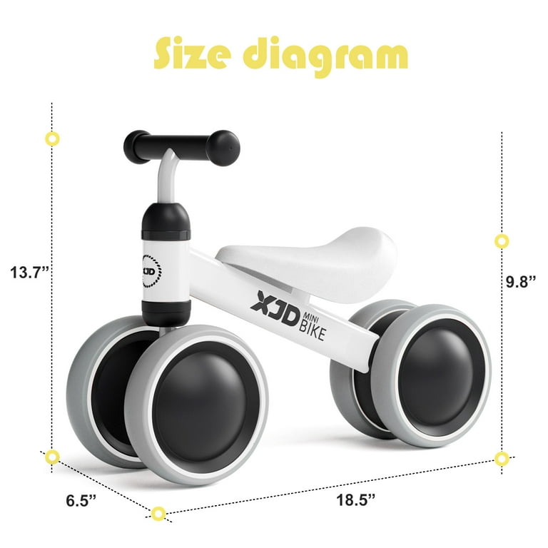 Xjd kids balance discount bike