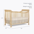 thumbnail image 2 of Dream On Me Violet 7-in-1 Convertible Life Style Crib, Natural, 2 of 10