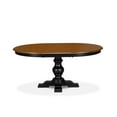 thumbnail image 4 of Luxe by East West Furniture 5-Piece Modern Dining Set, Black & Cherry, 4 of 8