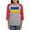 Heather/Red, variant on CafePress - Ukraine Flag Long Sleeve T Shirt - Womens Baseball Tee