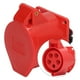thumbnail image 3 of 2 Juegos De Enchufe Industrial IP44 Impermeable De 5 Pines Enchufe Industrial Oculto 32a 220‑380V 240‑415V para Bodegas, Talleres, Campamentos, Deportes, Actividades Al Aire Libre, Construcción Naval, 3 of 8