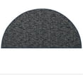 thumbnail image 1 of Indoor Outdoor custom size area rugs made in USA comes in Ten colors and Nine shapes rectangular,round,square,runners,oval,hexagon,octagon,half round - Navy, 33" x 66" Half Round Area Rugs, 1 of 1