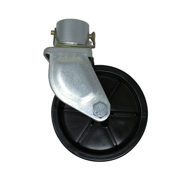 RAParts 6" Trailer Swirl Jack Caster Wheel With Pin Boat Hitch Replacement Removable