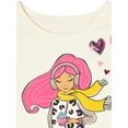thumbnail image 3 of 365 Kids From Garanimals Girls' Graphic T-Shirt with Long Sleeves, Sizes 4-10, 3 of 3
