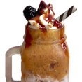 thumbnail image 4 of kusrkot Mini Caramel Macchiato Boisson Décoration Miniature Boissons Modèle pour Salon, 4 of 9