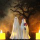 thumbnail image 2 of Adorno nocturna fantasma DQrwqpou para novia y Regalo Halloween Resina, 2 of 9
