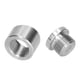 thumbnail image 4 of Tuerca De Tapón Del Sensor De Oxígeno O2, Resistencia A La Corrosión Multiusos Tuerca Del Tapón Del Sensor De O2 Níquel Galvanizado Estándar Para Tubo De Bajada Para Cabezal, 4 of 7