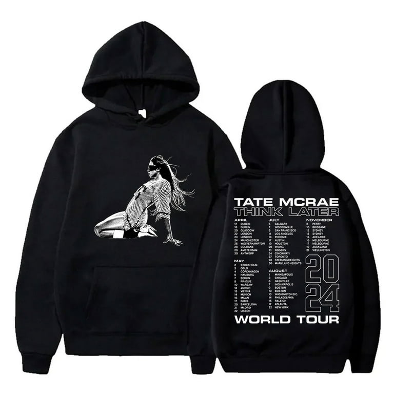 Tate McRae テイトマクレー　スウェット　M Tate McRae Think Later World Tour Crewneck Sweatshirts
