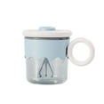 thumbnail image 2 of Taza mezcladora con tapa, taza mezcladora automática eléctrica, multiusos, resistente y liviana, taza mezcladora automática de 400 ml para café, viajes azul, 2 of 10