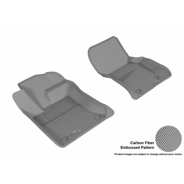 3D MAXpider 20172017 Jaguar XE Front Row All Weather Floor Mats in