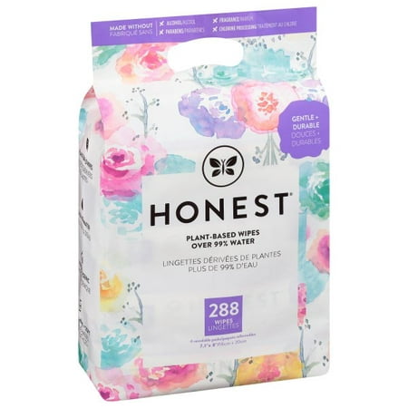 The Honest Company Rose Blossom Baby Wipes - 288ct