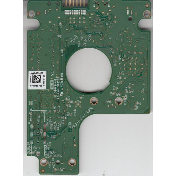 WD3200BMVV-11SXZS1, 2061-701754-700 01PD10, WD USB 2.5 PCB