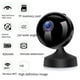 thumbnail image 1 of Cámara de vigilancia inalámbrica con visión nocturna de 1080p, gran angular de 150°, control remoto, visión real desde el teléfono móvil, 420 mAh, llamadas de voz, WIFI., 1 of 9