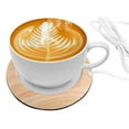 thumbnail image 2 of Usb Heating Coaster , Coffee Insulation Pad Warm Coaster, Portable Heating Coaster, 2 of 5