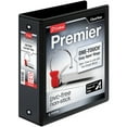thumbnail image 5 of Cardinal Easy-Open ClearVue Locking Slant-D Binder, 3" Cap, 11 x 8 1/2, Black, 5 of 7