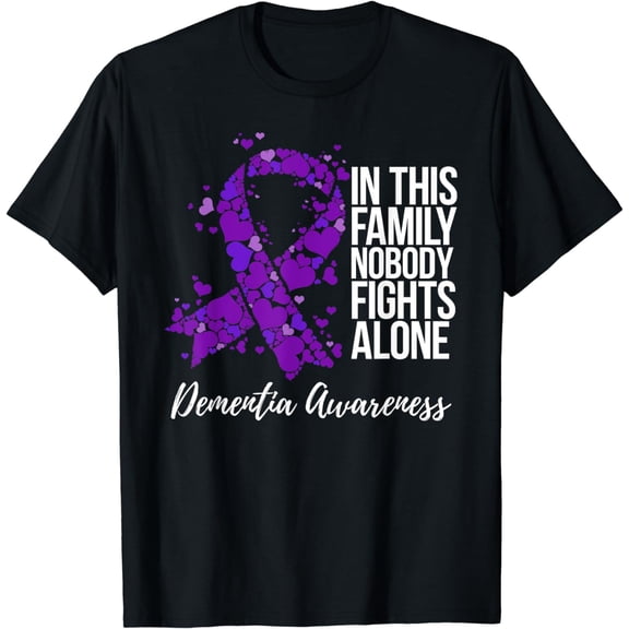 Family Support Dementia Awareness T-Shirt