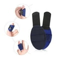 thumbnail image 3 of kusrkot 2X Réglable Doigt Attelle Correcteur Support Support Bleu, 3 of 9