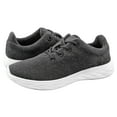 thumbnail image 6 of Urban Fox Mens Parker Wool Sneakers | Wool Shoes | Runners Running Shoes | Walking Shoe for Men Charcoal/White 12 M US, 6 of 7