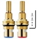 thumbnail image 2 of 4x Cartucho de Válvula de Cerámica de Latón 1-001 y 1-002, Compatible con para Grifos Brass, Construcción Duradera de Latón, 2 of 5