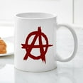 thumbnail image 3 of CafePress - Anarchy Mug - 11 oz Ceramic Mug - Novelty Coffee Tea Cup, 3 of 4