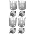 thumbnail image 4 of 4Pcs PE Plastique, Cage d'Appât d'Appât d'Appât d'Alimentation S'Attaquer Accessoires de Pêche Portables avec WeightM, 4 of 8