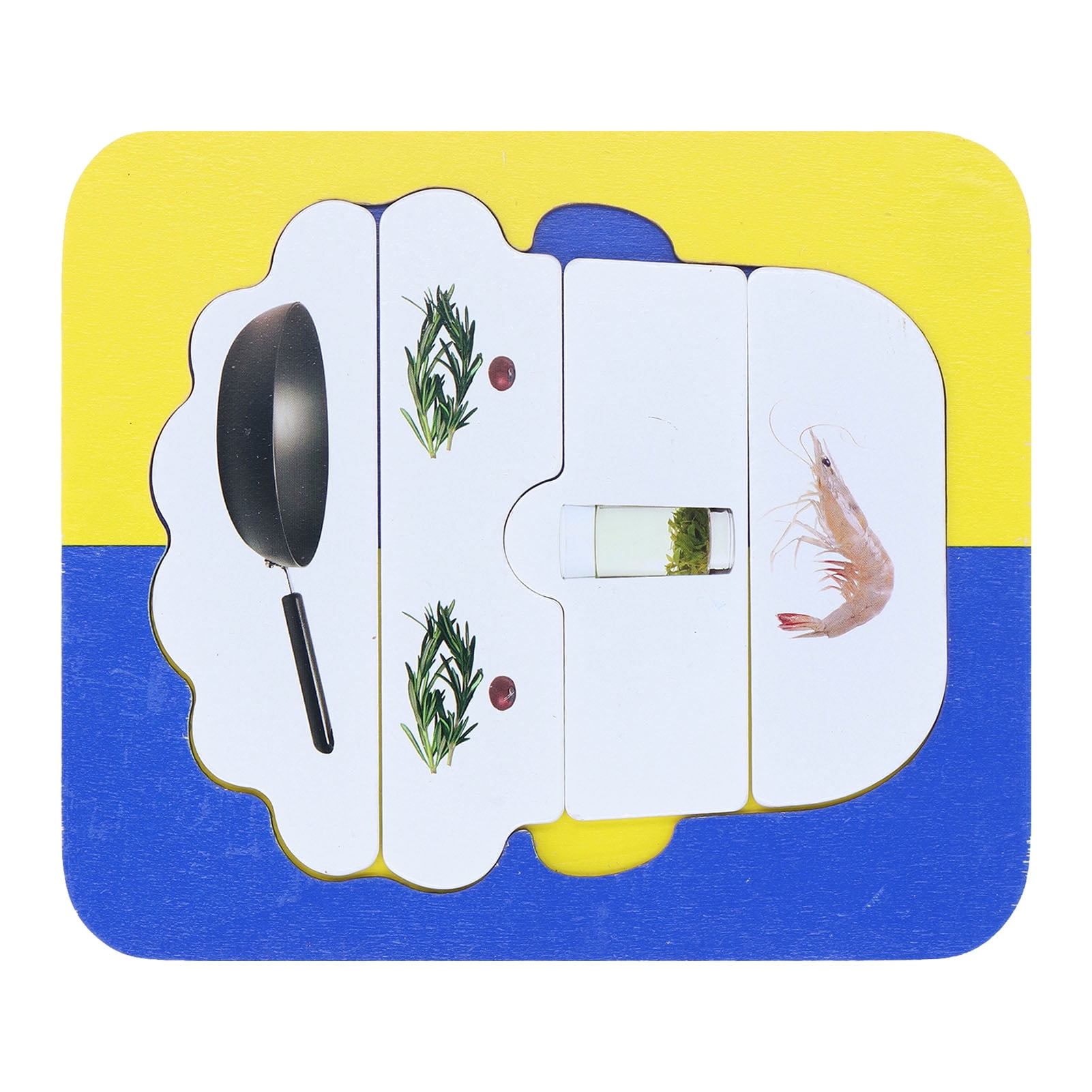 Funny Puzzle Board, Wooden Face Jigsaw Parent Child Interaction