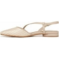 thumbnail image 3 of Naturalizer Womens Hawaii Pointed Toe Slingback Flats Opal Natural/Tan Straw 7.5M, 3 of 5