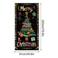 thumbnail image 3 of Uutvery Nativity Christmas Door Hanging Cover Banner Outdoor Indoor Religious Holiday Xmas Scene Front Porch Decor 35 x 79 Inch (B), 3 of 9